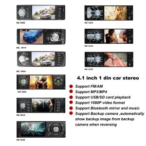Black 1 Din Car Stereo With Navigation 1 Din Android Car Radio