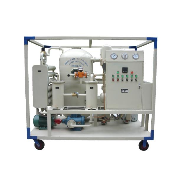 Transformer Insulation Oil Purifying Machine With Dehydration ISO / CE