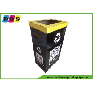 350gsm Coated Corrugated Shop Dump Bins , Logo Printed Cardboard Dump Bins DB018