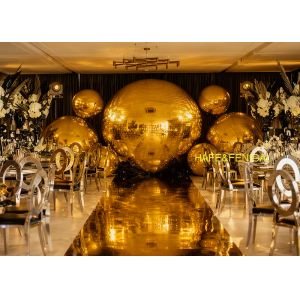 2m,2.5m,3m PVC Mirror Balloons For Parties,Photography And Social Media