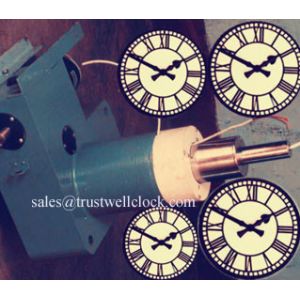 GPS based three 3 faces school building wall clocks,movement for three 3 face