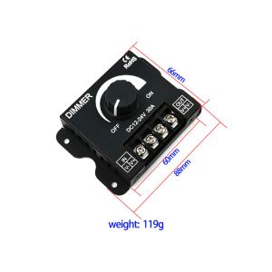 360W Triac Phase Control Dimmer Switch 30A/CH For Leading Trailing Edge