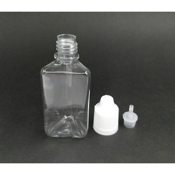 Quality 30ml Triangular Shape Plastic Bottle PET With Dropper Tip wholesale