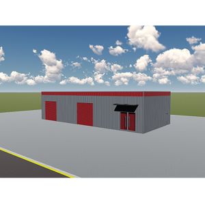 Ub En Standard Industrial Prefab Buildings , Multi Story Steel Building