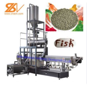 4t/H Staineless aquatic fish Feed Extruder Machine With Siemens Motor