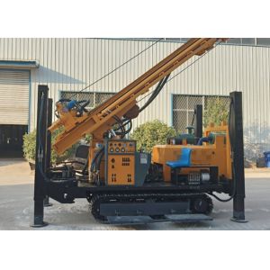 ST350 Meters Depth Pneumatic Drilling Rig Hard Stone Rocky Area Large