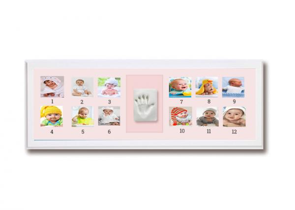 Quality Shower Gifts Baby First 12 Months Photo Frame Multi Picture Photo Moments Frame wholesale