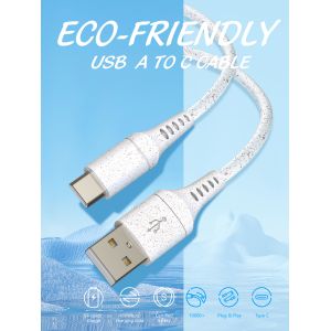ROHS Type A To Type C Data USB Cable Bare Copper Conductor