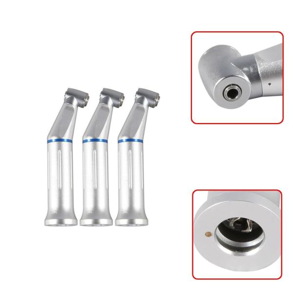 E Type Slow Speed Contra Angle Handpiece 1-1 Ratio With Internal Water Cooling