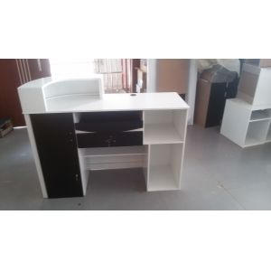 white reception counter supermarket modern checkout counter reception desk