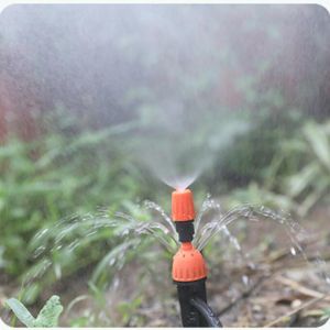 Dual Usage Water Spray Drip Irrigation Kit Adjustable Nozzles Watering System