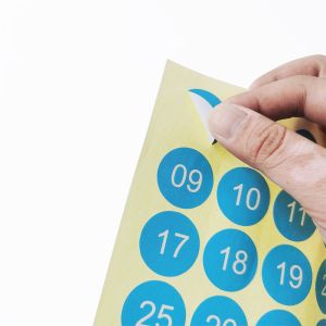 Cheap Factory Custom UV Printed Die Cut Stickers In Various Shapes And Colors Custom Number Design Sticker With logo for sale