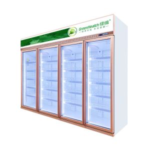 Single 2 3 4 Door Commercial Beverage Cooler For Convenience Grocery Store