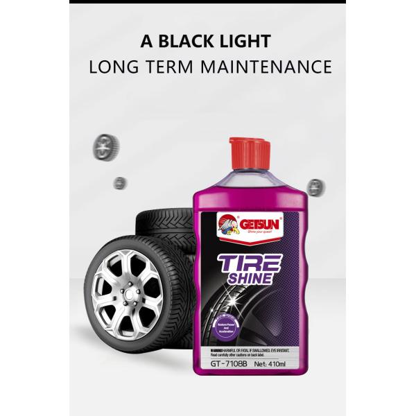 Professional Long Lasting Wet Look Tire Shine For Car Detailing Pros