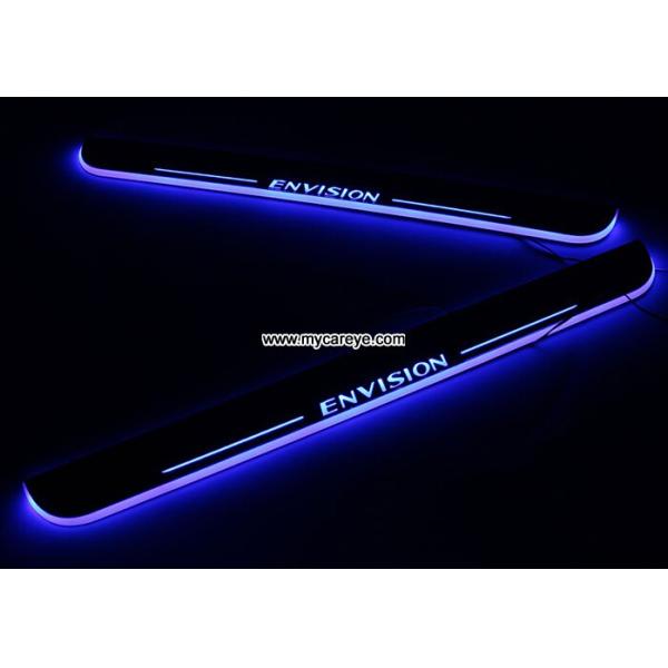 Buick Envision LED door sill plate light moving door scuff Pedal lights