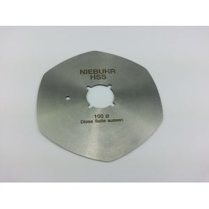 Hex 100mm Cutter Fixed Knife Blades Suitable For Spreader SY171 SY251 SY51TT