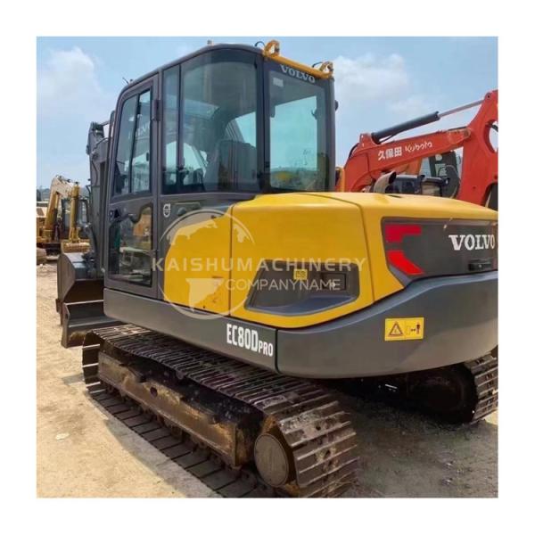 Quality Original Hydraulic Pump Volvo Used Excavator EC80D with 2800 Working Hours in Shanghai wholesale
