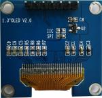 SSD1106G Driver 1.3inch Mono OLED Display , I2C Interface Digital TFT LCD
