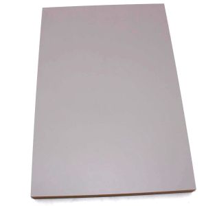 Anti-yellow 730kgs/Cbm Matte PET Laminated MDF Panels