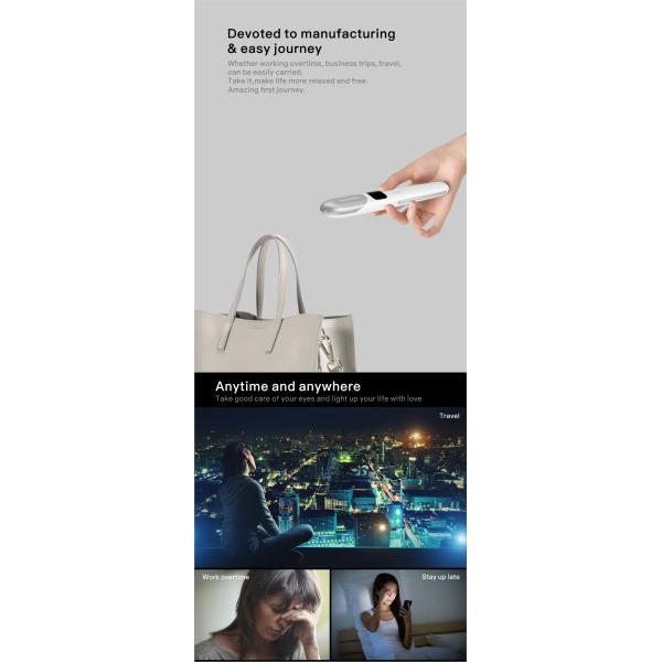 trending products 2021 new arrivals Mini Portable Eye Beauty Device Ems Electric Heating Eye Care Massager Pen