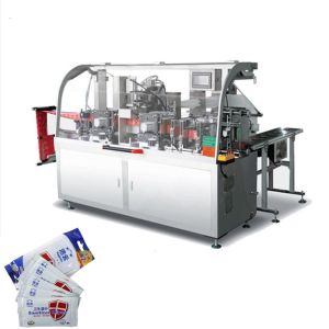 China 380V Spunlace Nonwoven Wet Wipes Packaging Machine，reliver itching wipes packing machine on sale