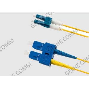 Zipcord Riser Duplex 1M LC To SC Single Mode Fiber Patch Cable