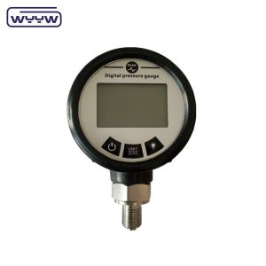 12 Months Digital Pressure Gauge with 5-digit Display Analog Beam Indicator