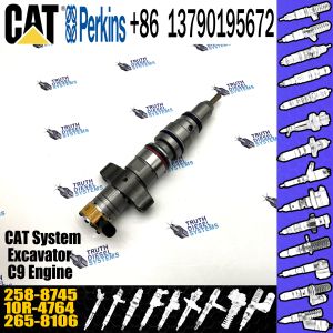 Common Rail Inyectores Diesel Engine spare parts 258-8745 For Caterpillar 324D