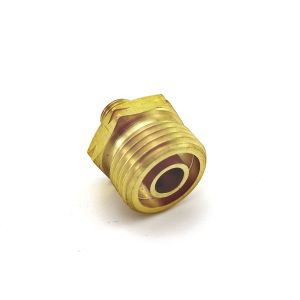 High Precision Customization Brass Solution Connector for Machining Tolerance /
