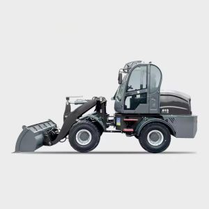 Electric Small Front End Loader Machine Mini All Terrain Front Wheel Loader