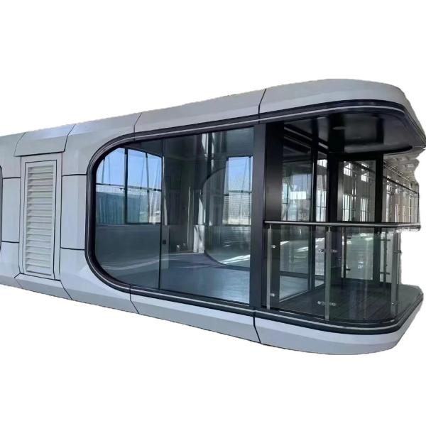 Quality Modern Design Villa Prefabricated Space Capsule Container House with Luxury Durable wholesale
