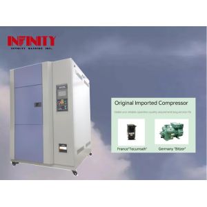 China 50Hz Hot and Cold Impact Test Chamber for Fast Cooling Internal Box Size 500x400x400mm on sale