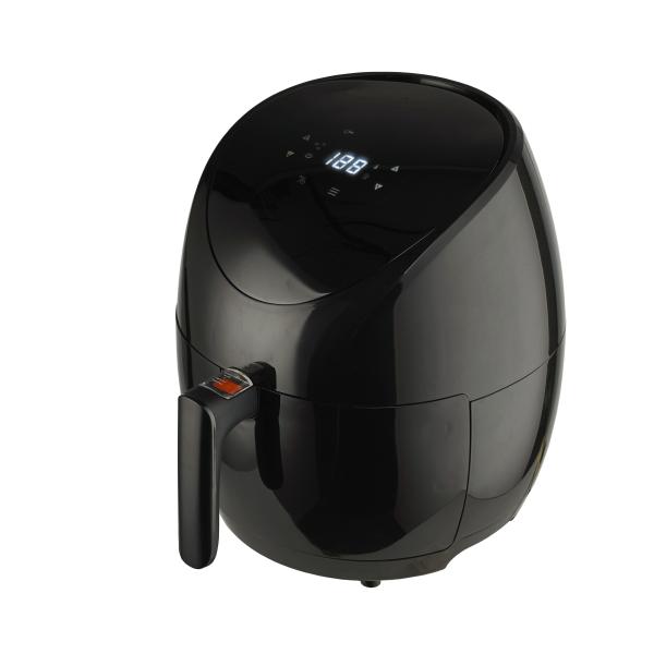 Quality Black Oil Free Air Fryer , Auto 3.5 L Air Fryer With 0 To 60 Mins Timer wholesale