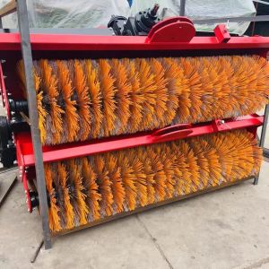 China Wafer Brush For Tractor Mounted Road Maintenance Snow Sweeper on sale