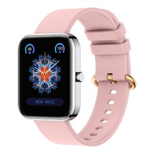 1.69inches Square Smart Watch Alarm Clock Reminder Music Control