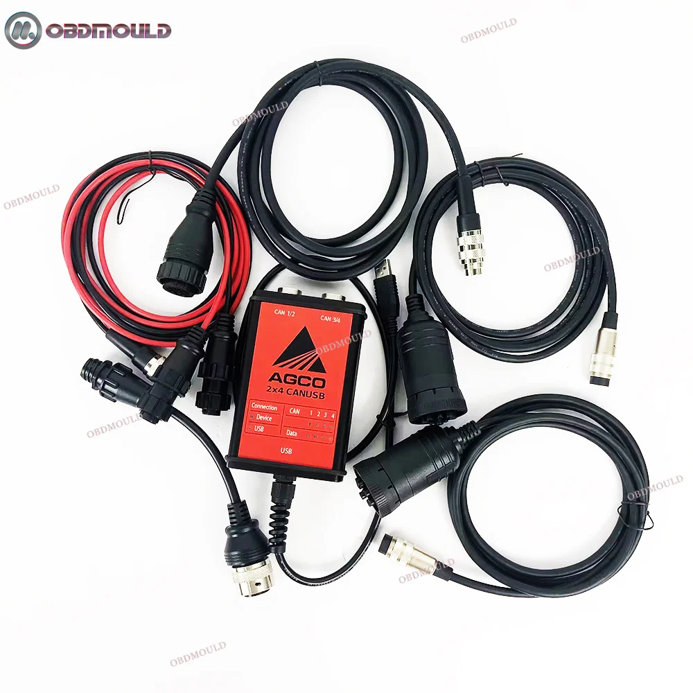 For AGCO CANUSB EDT Massey Ferguson FENDT OEM AGCO Interface Diagnostic Tool Agricultural Diagnostic Scanner