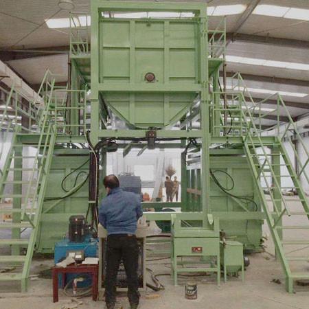 Quality Stirring Volume 15m³ Rebonded Foam Machine Capacity 40r/m Scraps Plastic Foam Recycling Machine wholesale