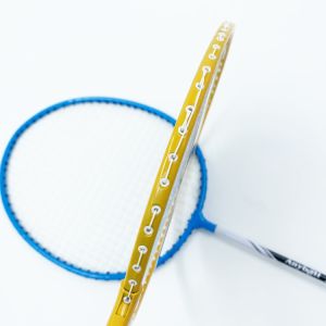 Lightweight Badminton Racket Set With Plastic Shuttlecock