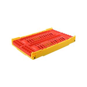 Cheap PP Plastic Stackable Folding Storage Crate With Handle for sale