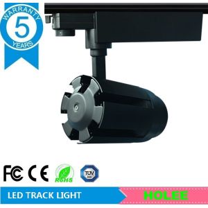 6500K 30W led track light fixtures 15 degree lens 2/3 and 4 phase from shenzhen