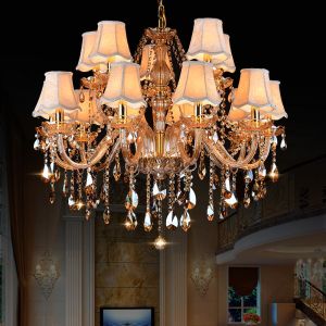 China Amber crystal chandelier with Cheap Price (WH-CY-132) on sale