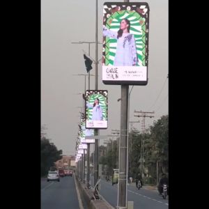 Lionled P5 Outdoor Pole LED Display For Advertising/Sign