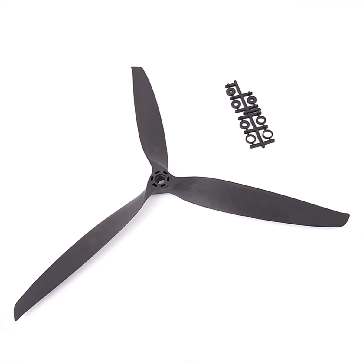 13inch 1308 Composite Material 2 Pairs Propeller Blades 3 Propeller Black (2CW