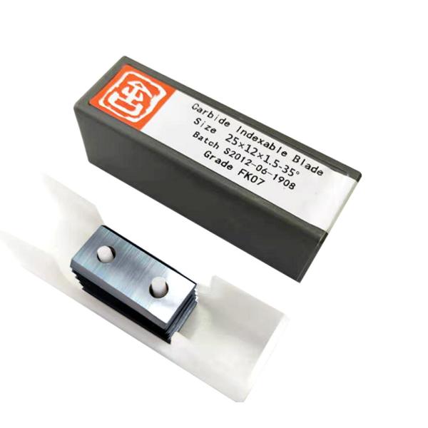 Quality FK07 Grade Carbide Indexable Inserts With 2 Holes Used In Wood Router 20mmX12mmX1mm wholesale