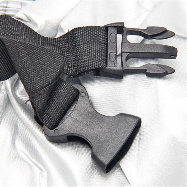 Weatherproof Polyester Outdoor Motorcycle Cover With Full Bottom Elastic Hem