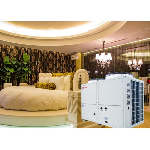 Manufacturing 9.2kw discount air source heat pump with 36.8kw heat pump combined heating system