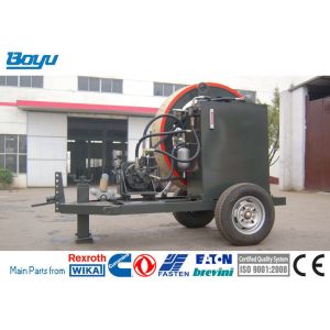 China Tension Stringing Equipment Max Continuous Pull 7.5kN Hydraulic Tensioner Groove Number 1 on sale