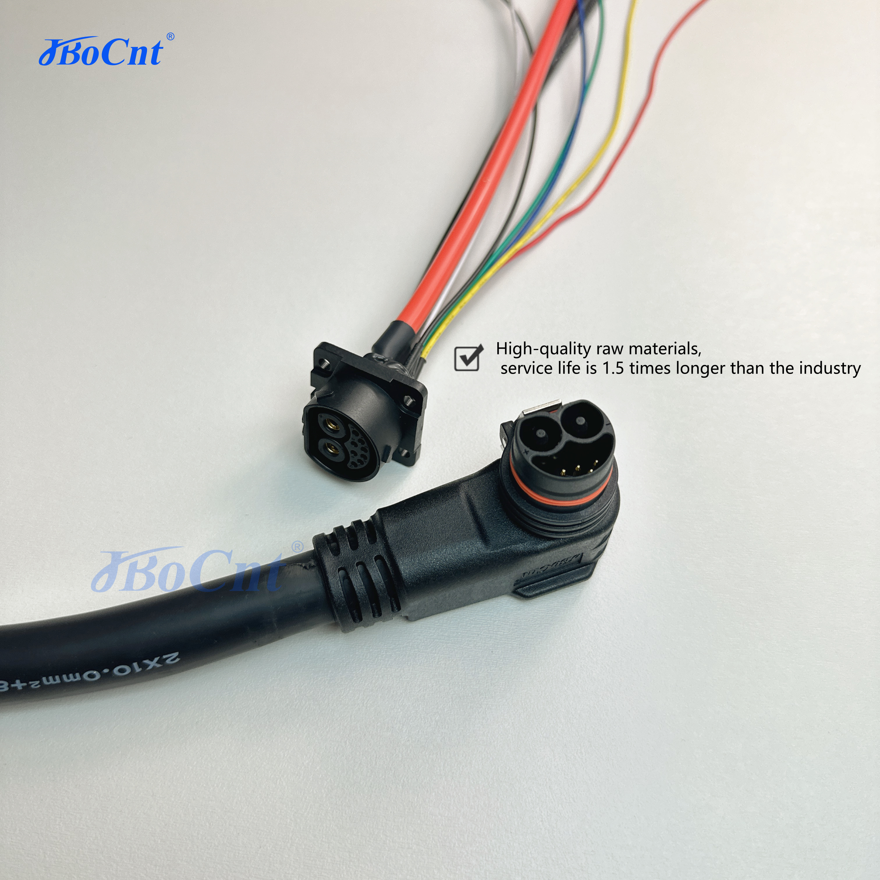 80A ESS Stacked Battery Pack Connector 2+8 Pin Kit Cable Assembly For Energy