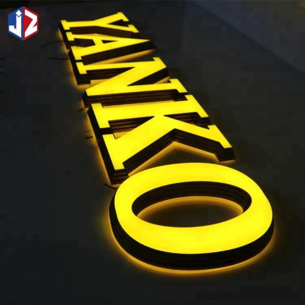 Quality Advertising 12V LED Acrylic Signage Energy Saving uniform luminescence wholesale