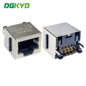 DGKYD52TE1188GWA2DY4 RJ45 connector 52T 8P8C with ear shielded interface modular